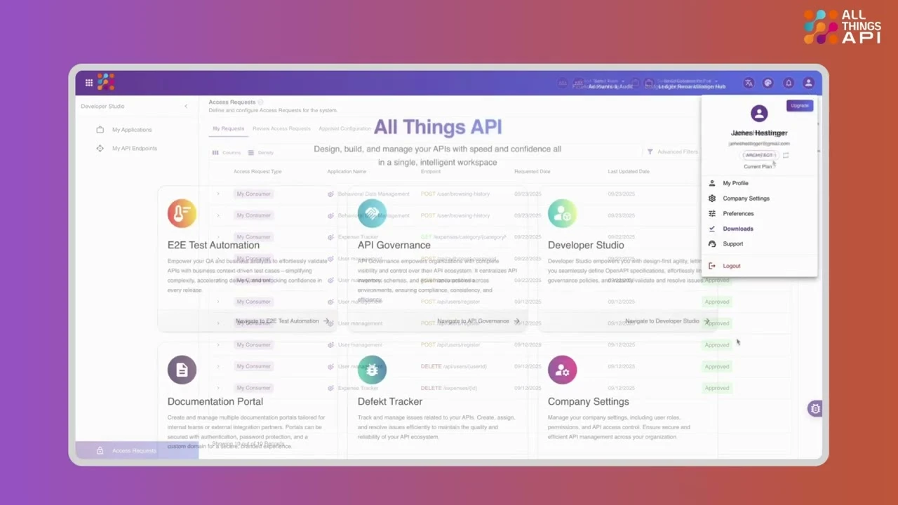 How to Create an Access Request in Developer Studio